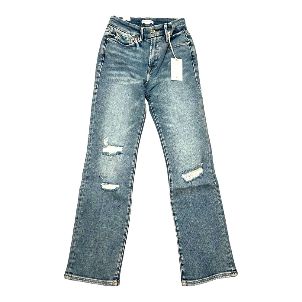 GOOD AMERICAN Good Legs Straight Jeans